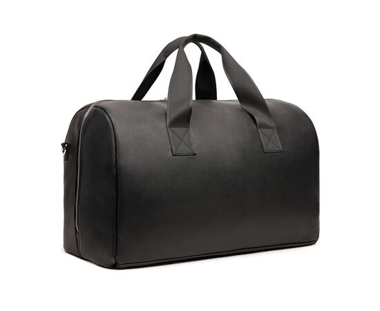 VINGA Bermond Wochenendtasche aus RCS recyceltem PU Schwarz - Vinga V707001