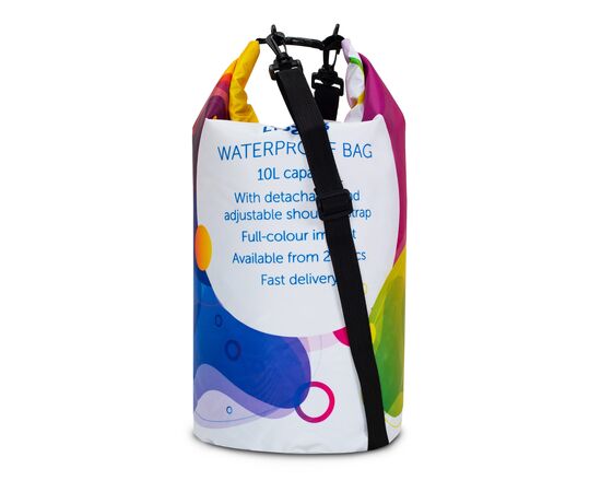 Custom made waterproof bag 10L IPX5 White, Transparent -  LT95203-N0995