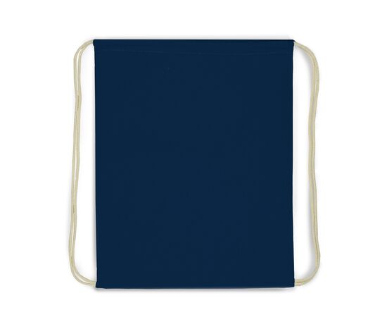 Rugzak katoen OEKO-TEX® 140g/m² 35x45cm Donkerblauw -  LT95205-N0010
