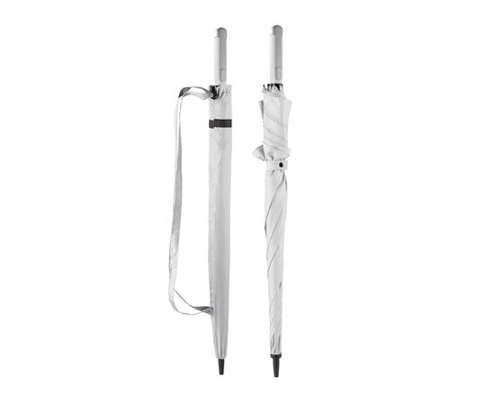 Deluxe 27” square umbrella with sleeve White -  LT97111-N0001