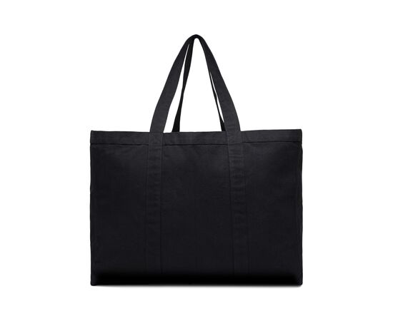 VINGA Grand tote bag en toile recyclée AWARE™ Hilo Noir - Vinga V762011