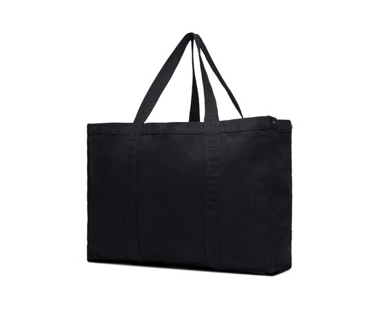 VINGA Grand tote bag en toile recyclée AWARE™ Hilo Noir - Vinga V762011