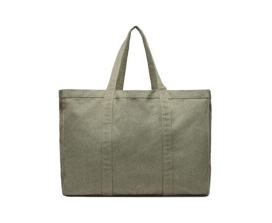 VINGA Hilo AWARE™ recycled canvas maxi tote bag Green - Vinga V762017