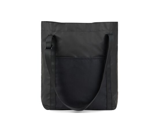 VINGA Livorno GRS recycled polyester tote Black - Vinga V7620401