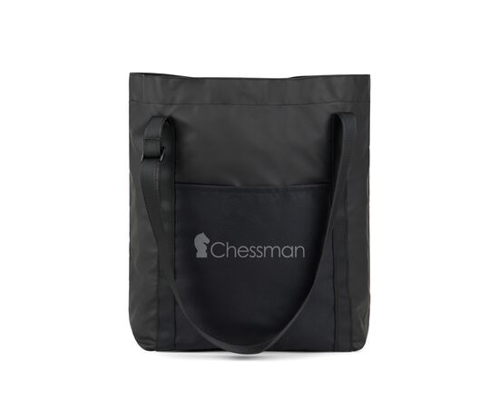 VINGA Livorno GRS recycled polyester tote Black - Vinga V7620401