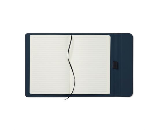 VINGA Baltimore GRS certified paper & PU notebook Dark blue - Vinga V773105