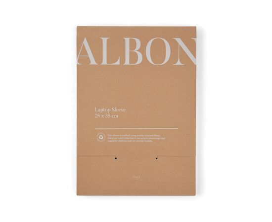 VINGA Albon GRS gerecycled vilt 15" laptophoes Zwart - Vinga V788101