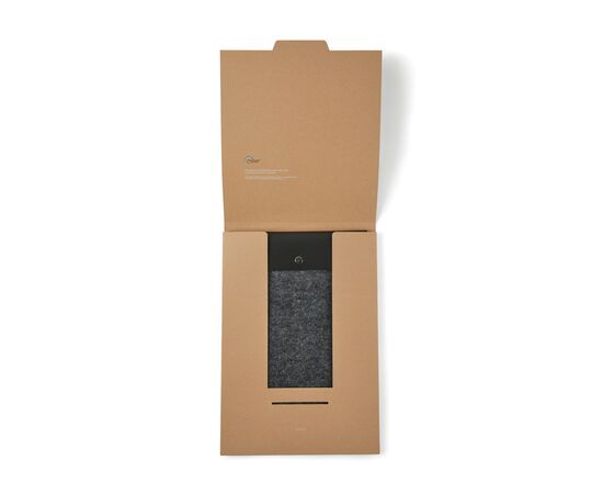 VINGA Albon GRS gerecycled vilt 15" laptophoes Zwart - Vinga V788101