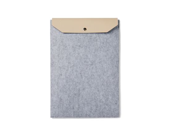 VINGA Albon GRS gerecycled vilt 15" laptophoes Grijs - Vinga V788102