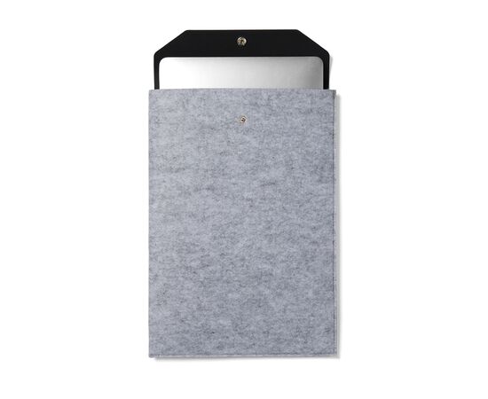 VINGA Albon GRS gerecycled vilt 15" laptophoes Grijs - Vinga V788102