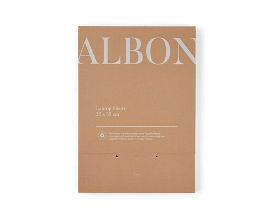 VINGA Albon GRS gerecycled vilt 15" laptophoes Grijs - Vinga V788102