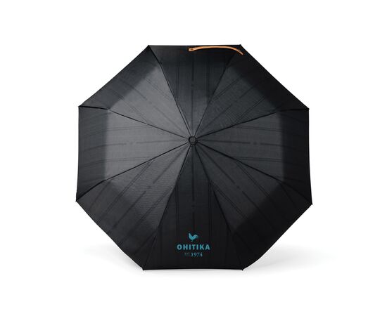 VINGA Bosler AWARE™ recycled pet 21" foldable umbrella Black - Vinga V850011