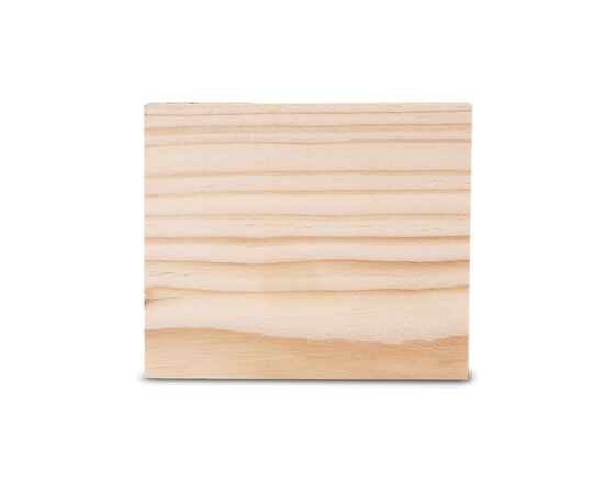 Boite cube papier bois, avec papier recyclé 10x10x8.5cm Marron clair -  LT91911-N0052