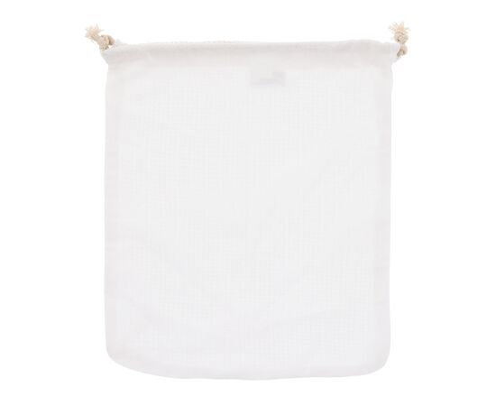 Sac de courses, réutilisable, en coton OEKO-TEX® 25x30cm Blanc -  LT95207-N0001