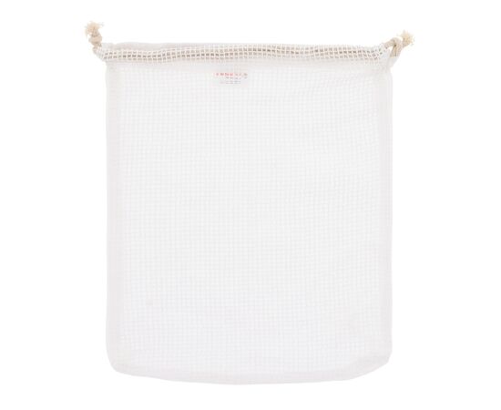 Sac de courses, réutilisable, en coton OEKO-TEX® 25x30cm Blanc -  LT95207-N0001