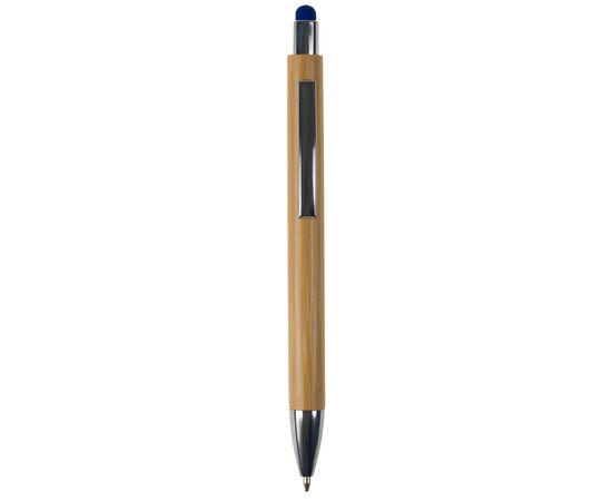 Bambus Kugelschreiber New York mit Touchpen Blau -  LT87285-N0011