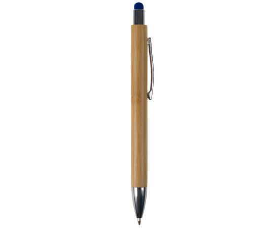 Bambus Kugelschreiber New York mit Touchpen Blau -  LT87285-N0011