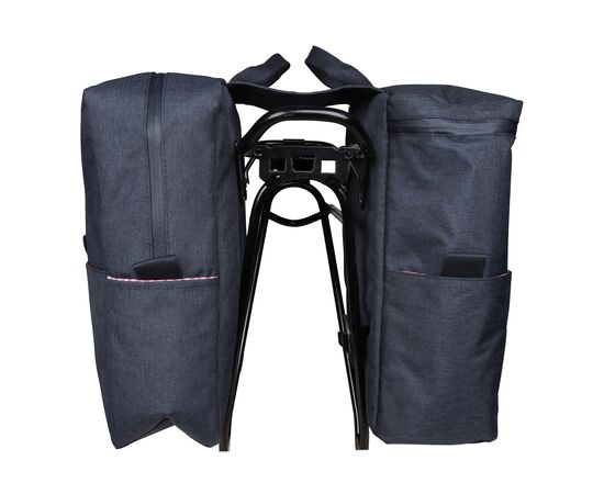 Double bicycle picnic pannier R-PET Dark blue -  LT95902-N0010