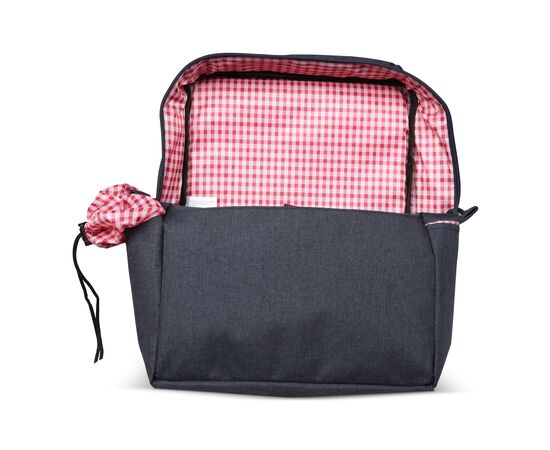 Double bicycle picnic pannier R-PET Dark blue -  LT95902-N0010