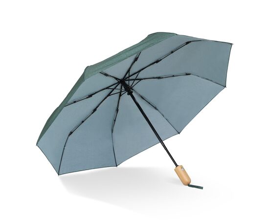 Parapluie pliable 21” en R-PET. Ouverture automatique Vert foncé -  LT97112-N0030