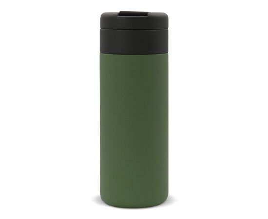 Isolierbecher Flow 400ml Dunkelgrün -  LT98714-N0030