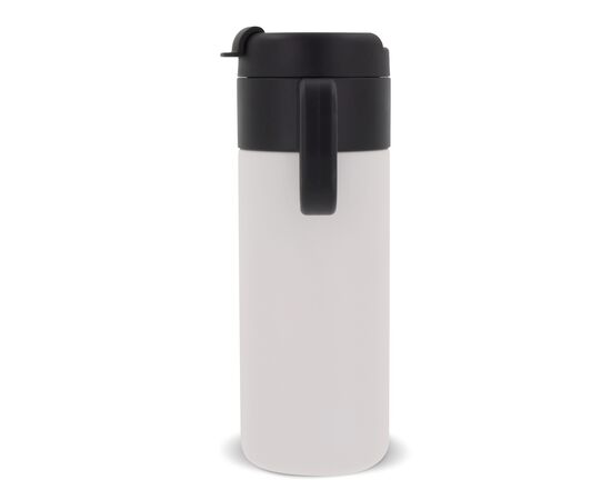 Thermofles Flow met handvat sublimatie 400ml Wit -  LT98718-N0001