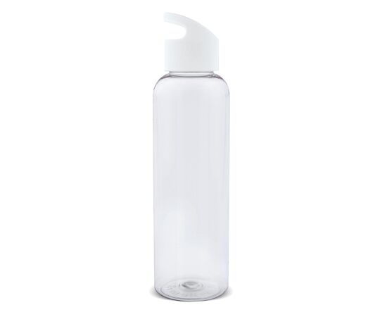 Bouteille Loop transparent R-PET 600ml Translucide, Blanc -  LT98744-N0401