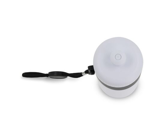 Sports bottle with edge and cord 500ml White, Black -  LT98785-N0102