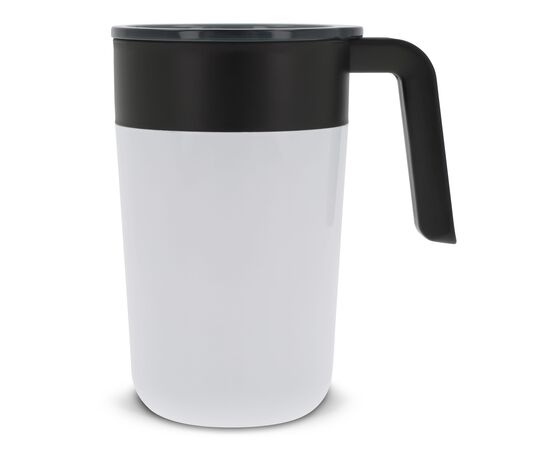 Doppelwandiger Kaffeebecher 400ml Weiß -  LT98834-N0001