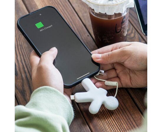 2064 | Xoopar Buddy Eco Charging Cable Weiß - Xoopar LT41000-N0001