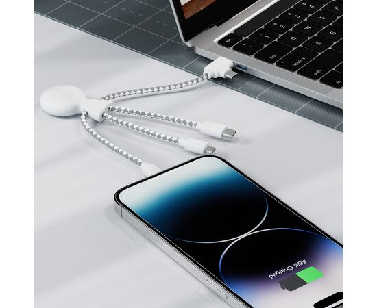 2081 | Xoopar Mr. Bio Charging cable Blanc - Xoopar LT41004-N0001