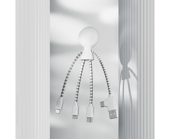 2081 | Xoopar Mr. Bio Charging cable Blanc - Xoopar LT41004-N0001