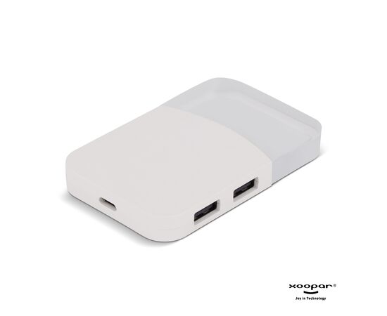 2598 | Xoopar iLo Mini Hub– 4 in 1 Adapter – USB 2.0 Data Transfer - Splitter Wit - Xoopar LT41309-N0001