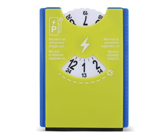 Disque de stationnement grattoir  de glace bleu - vert Bleu, Vert -  LT90728-N1131