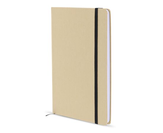 Cardboard notebook round corners A6 Brown -  LT91067-N0051