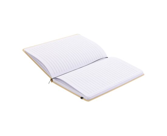 Cardboard notebook round corners A6 Brown -  LT91067-N0051