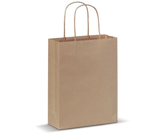 Kraftpapierbeutel 90g/m² 18x8x22cm Braun -  LT91622-N0051