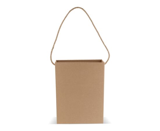 Box bag 24x8x32cm Brown -  LT91635-N0051