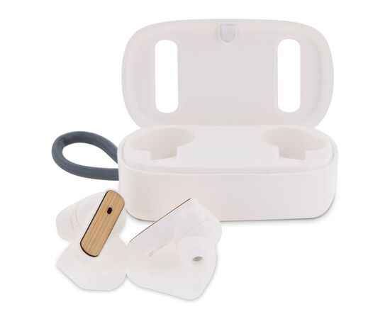 TWS Earbuds bamboo White - empty LT95017-N0001
