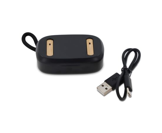 TWS Oordopjes bamboe Zwart - empty LT95017-N0002