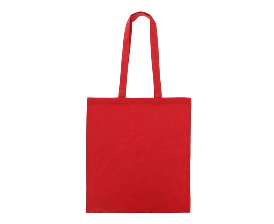 Sac en coton recyclé 140g/m² 38x42cm Rouge -  LT95241-N0021