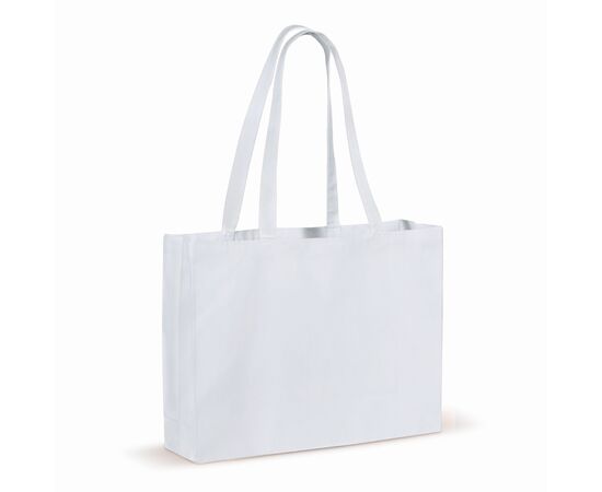 Tasche aus recycelter Baumwolle 140g/m² 49x14x37cm Weiß -  LT95243-N0001