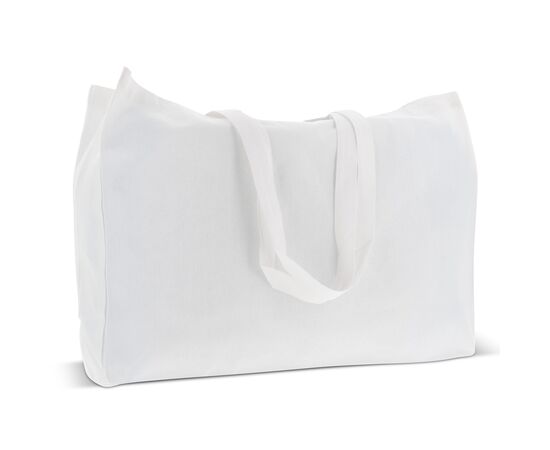 Tasche aus recycelter Baumwolle 140g/m² 49x14x37cm Weiß -  LT95243-N0001