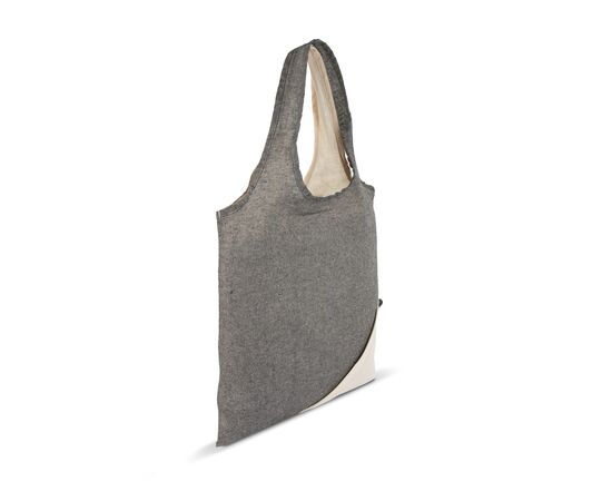 Sac à provisions Coton recyclé OEKO-TEX® 140g/m² 38x42cm Gris - empty LT95250-N0061
