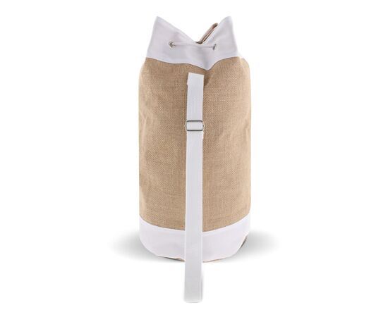 Seesack aus Baumwolle und Jute Ecru -  LT95268-N0054