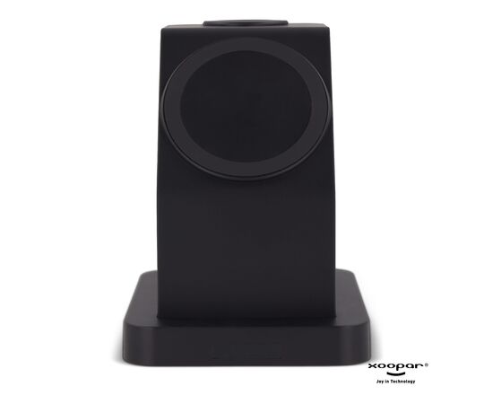 2708 | Xoopar Icon 3 in 1 Magnetic Wireless charger Noir - Xoopar LT41507-N0002