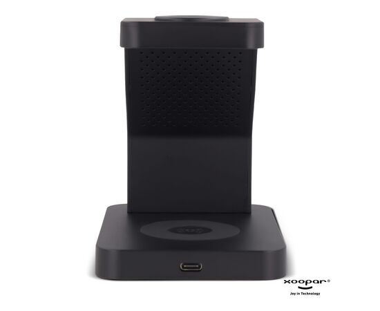 2708 | Xoopar Icon 3 in 1 Magnetic Wireless charger Noir - Xoopar LT41507-N0002