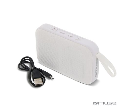 M-307 | Muse 5W Bluetooth Speaker Blanc - Muse LT45805-N0001