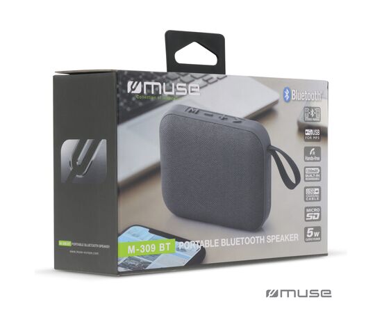 M-307 | Muse 5W Bluetooth Speaker Schwarz - Muse LT45805-N0002