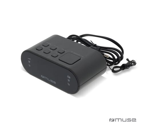 M-10 CR | Muse clock radio FM Black - Muse LT45811-N0002